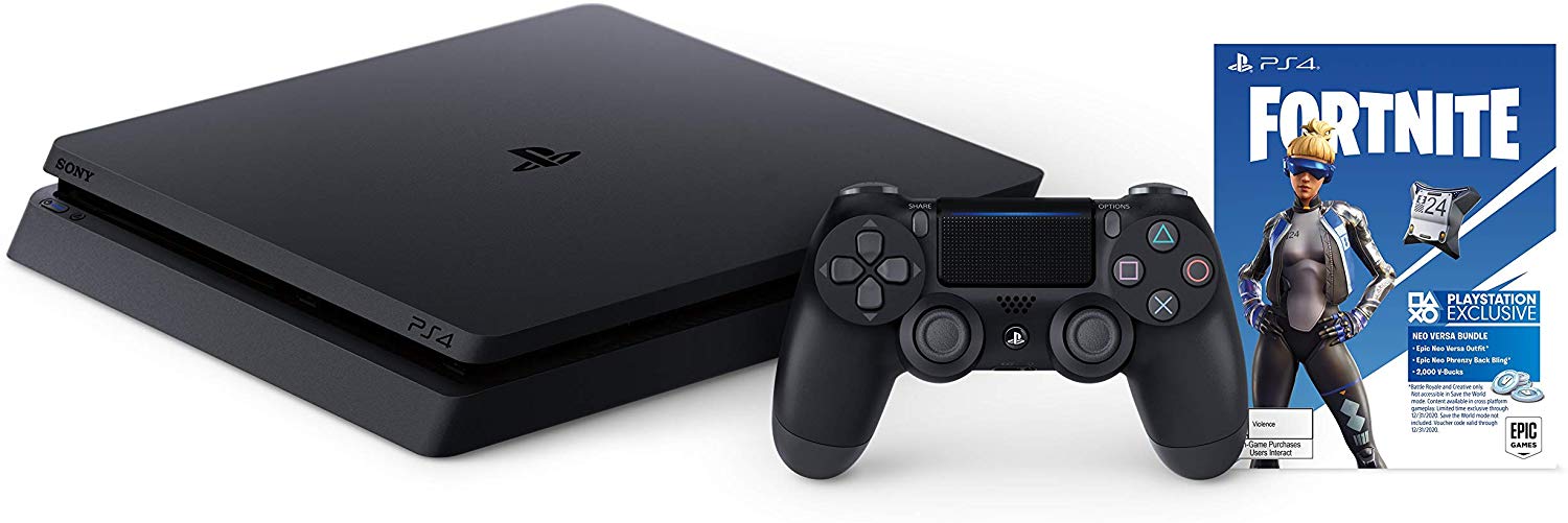 PlayStation 4 Slim 1TB Console - Fortnite Bundle 1 PlayStation 4 Slim 1TB Console - Fortnite Bundle
